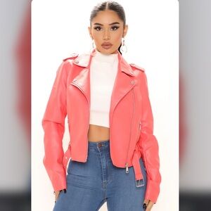 Araxie Vegan Leather Jacket
